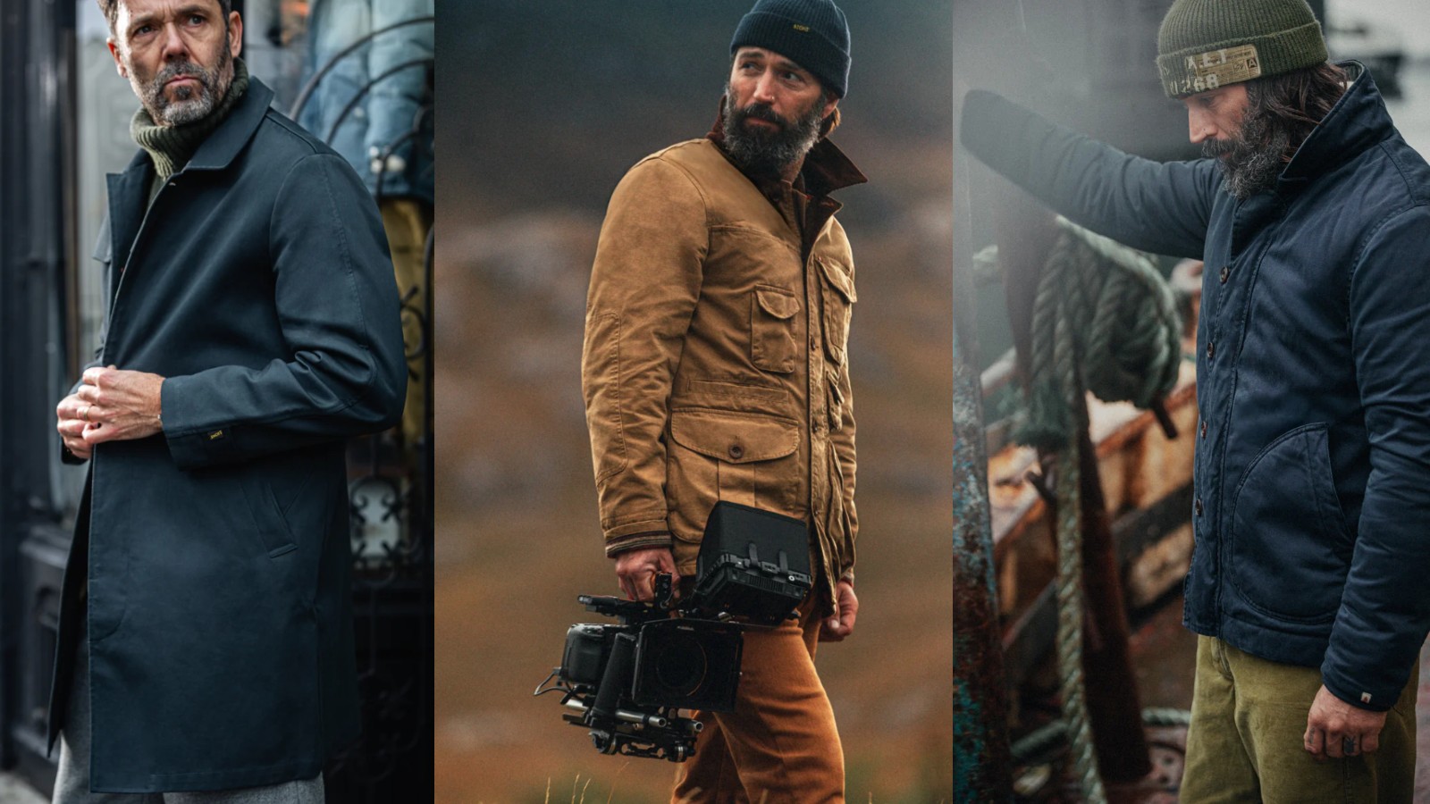 8 of our favourite outerwear pieces from &SONS to see you through to summer