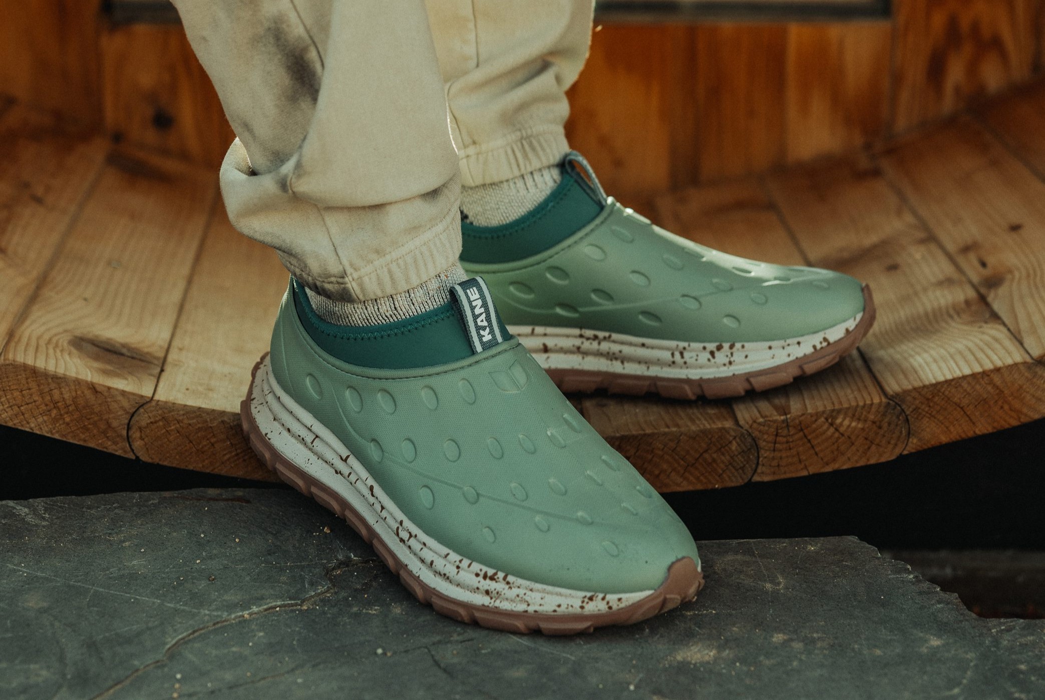 Give Your Feet The VIP Treatment With The Huckberry x Kane Revive AC Recovery Shoe