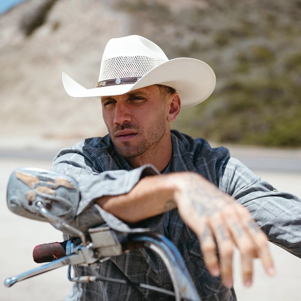 American Hat Makers - Austin Straw Cowboy Hat