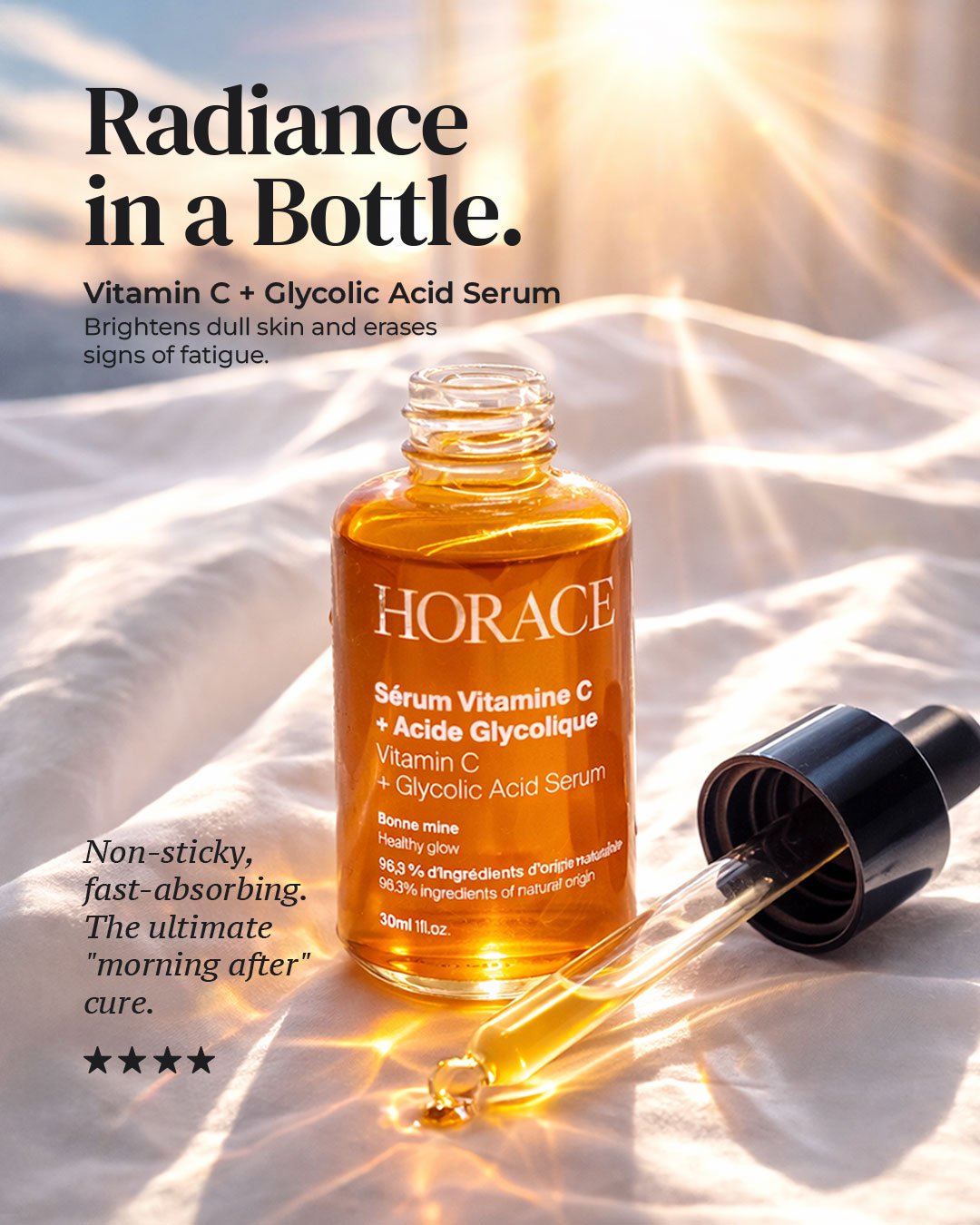 Horace Vitamin C + Glycolic Acid Serum
