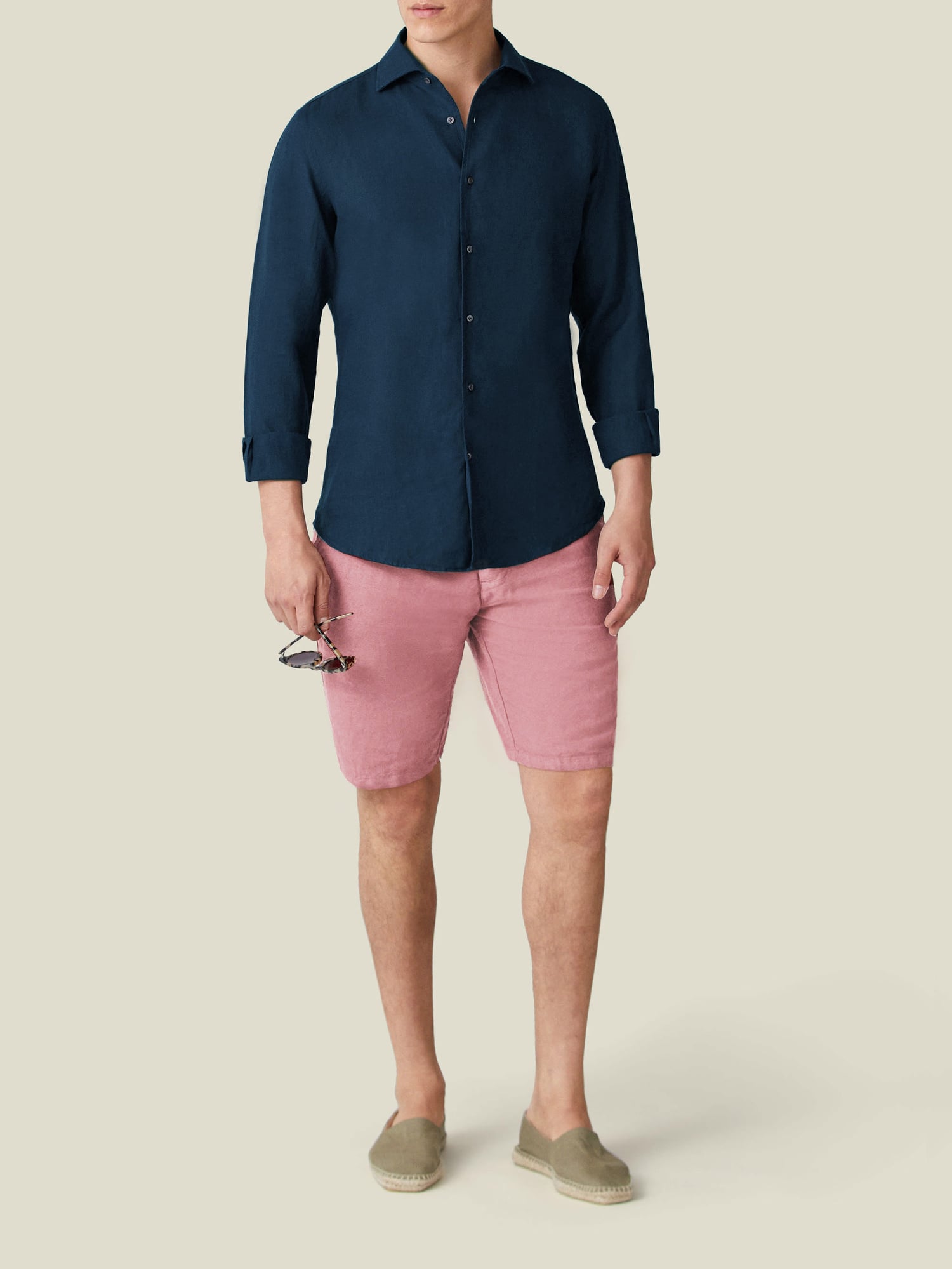 Luca Faloni Midnight Blue Portofino Shirt