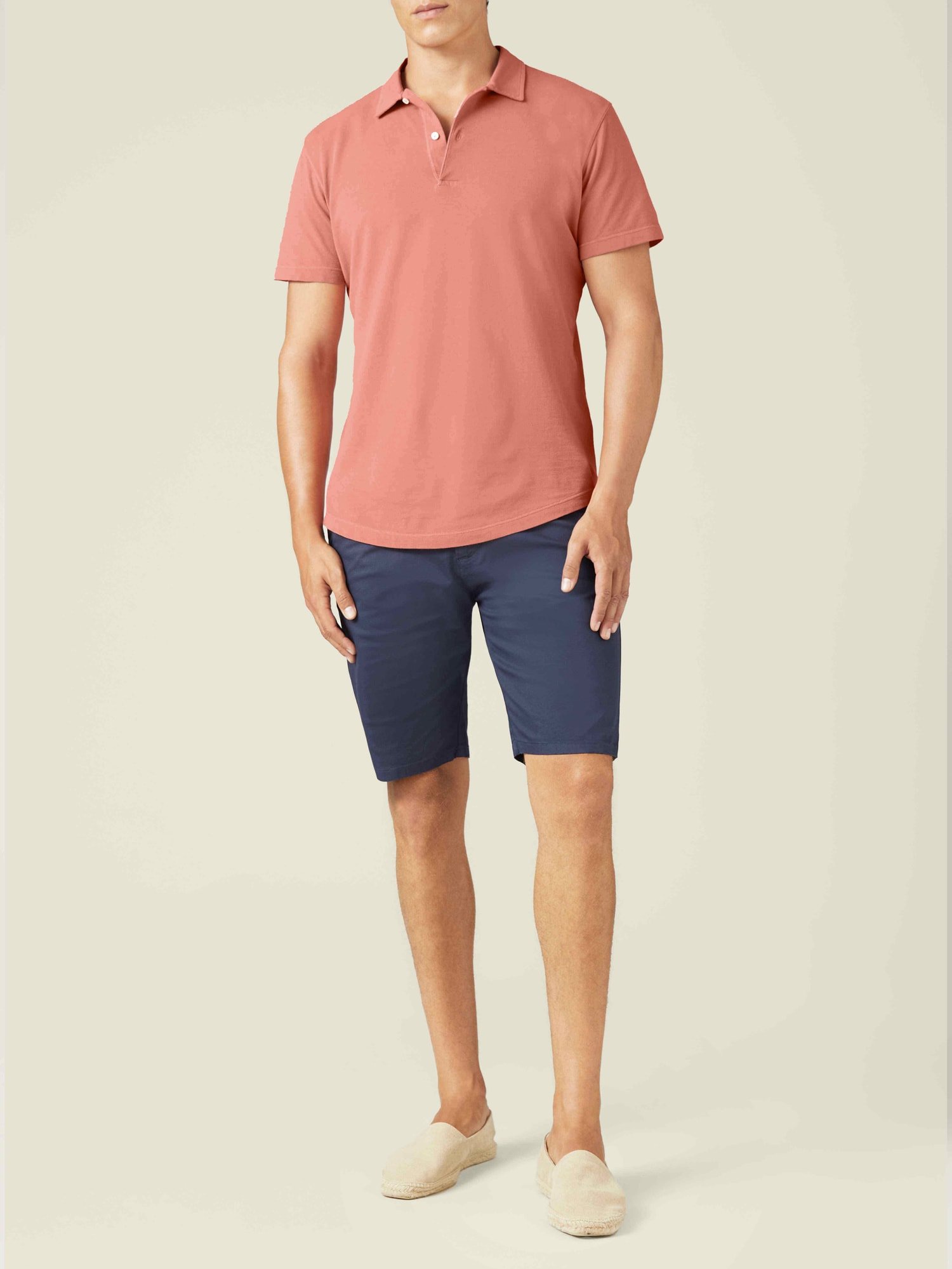 Luca Faloni Peach Classic Polo