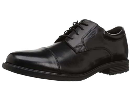 Rockport Men&rsquo;s Essential Details Waterproof Cap-Toe Oxford