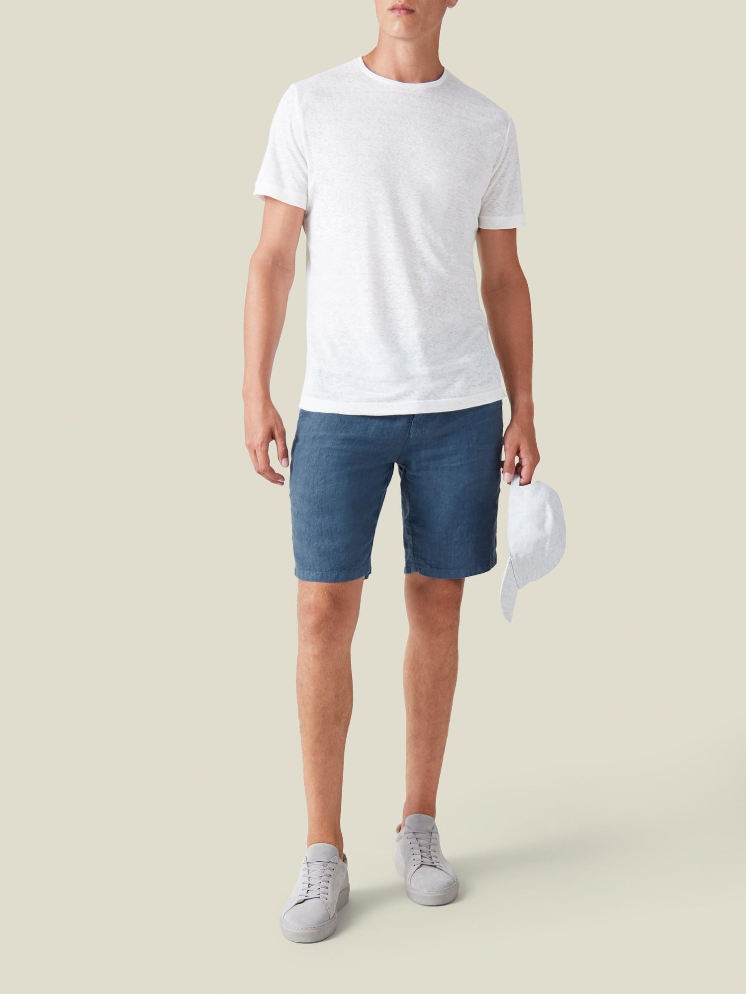 Luca Faloni Capri Blue Bermuda Shorts