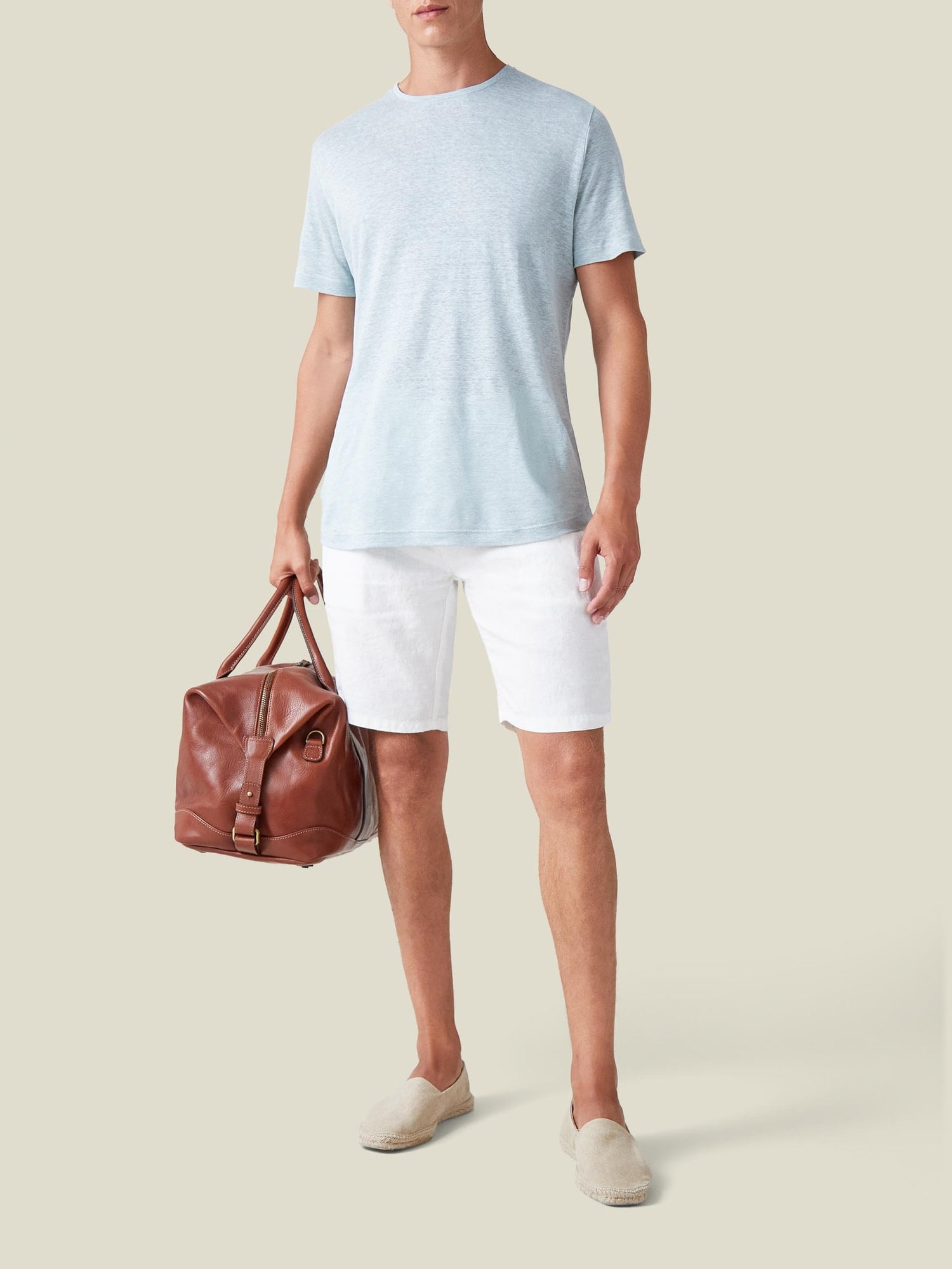 Luca Faloni White Bermuda Shorts