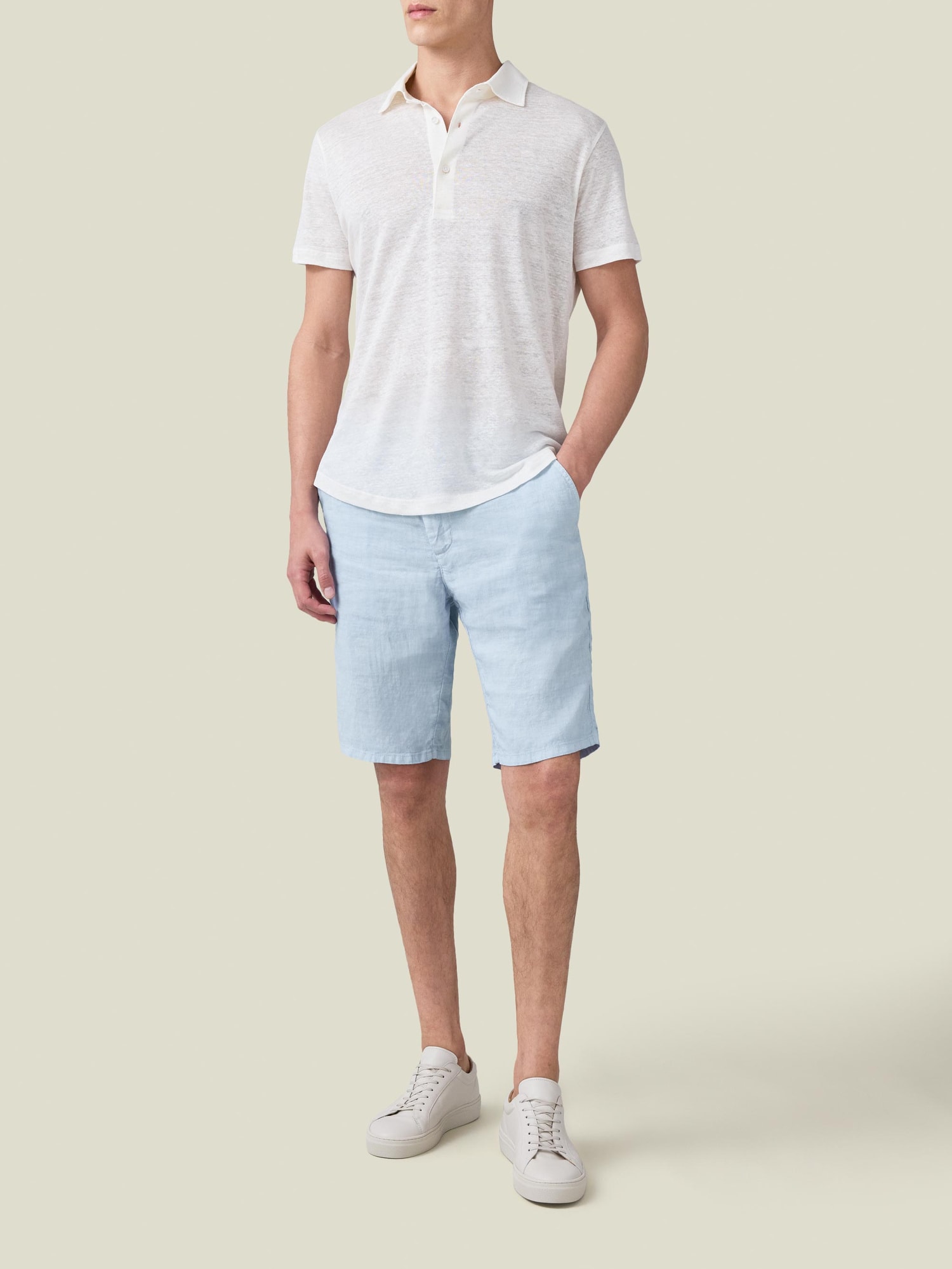 Luca Faloni Light Blue Bermuda Shorts