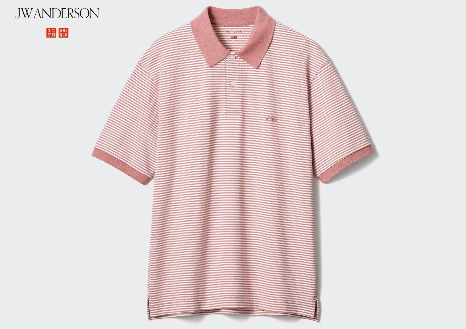 Uniqlo x JWA DRY Pique Striped Polo Shirt