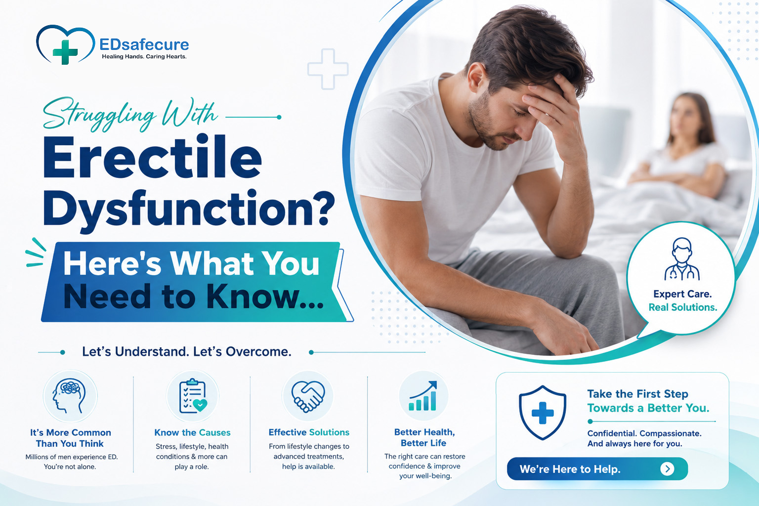 Struggling With Erectile Dysfunction? Here’s What You Need to Know