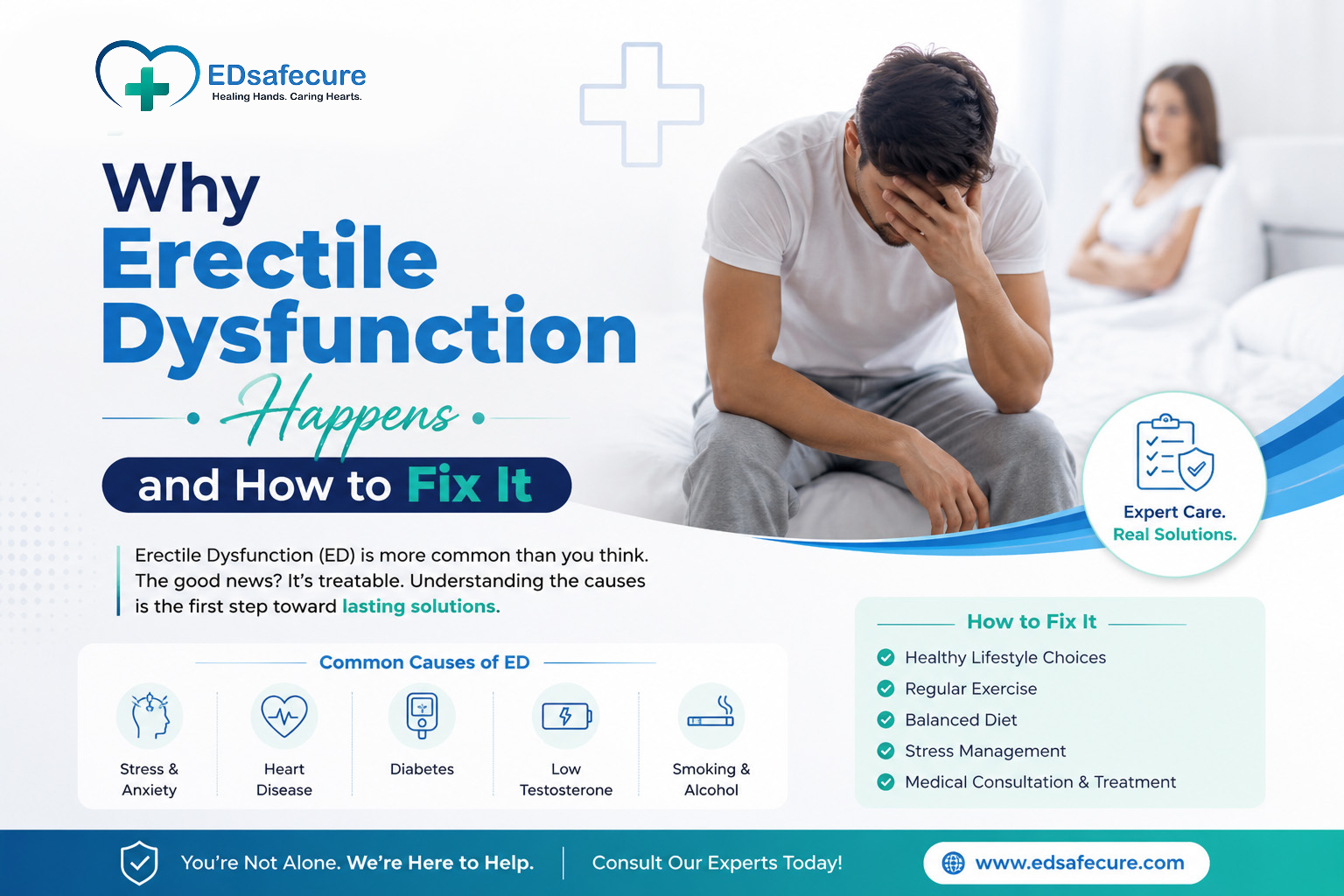 Why Erectile Dysfunction Happens and How to Fix It